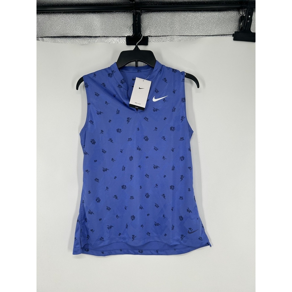Nike Victory Polo Shirt AOP Floral All Over Print Sleeveless Dri Fit DA3144-500